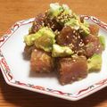 ぽめchan's cooksnap of when they made 切って和えるだけ♪まぐろとアボカドのポキ.