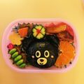ポニョちゃん's cooksnap of when they made くまちゃん＊海苔おにぎり＊キャラ弁.