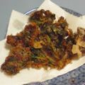 あuい's cooksnap of when they made 春菊のおかか揚げ.