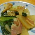 クックDT3BSX☆'s cooksnap of when they made 旬野菜と舞茸とベーコンの煮物.