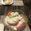 ♡ひな祭り♡'s cooksnap of when they made キウイグレープフルーツヨーグルト.