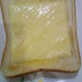 クック105KEH☆'s cooksnap of when they made 簡単やみつき！はちみつチーズトースト♪.
