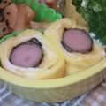 みや☆なな's cooksnap of when they made お弁当に♪ウインナーぐるぐる卵焼き.