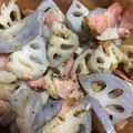 しょママ's cooksnap of when they made レンコンのペペロン.