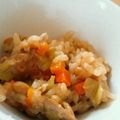 curisupin's cooksnap of when they made 離乳食後期〜✱納豆の炊き込みご飯.