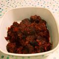 Hannapink's cooksnap of when they made 鹿肉の赤ワイン煮込.