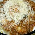 はずかしむでぃん's cooksnap of when they made クリームポテトで簡単☆ラザニア.