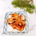 ナピト's cooksnap of when they made 栗とクルクル豚肉の甘辛炒め.