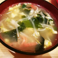 Ru★'s cooksnap of when they made わかめともやしカニカマの中華風スープ.