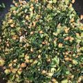 newneco's cooksnap of when they made ご飯に合う♪大根の葉とシラスの甘辛炒め.