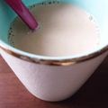 しま★★★'s cooksnap of when they made スキムきな粉ドリンク.