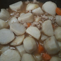 かなた！'s cooksnap of when they made ✢✢里芋と鶏そぼろの煮物✢✢.