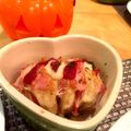 yukkey1013's cooksnap of when they made 材料３つ！じゃがいものベーコンチーズ挟み.
