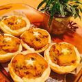 yukkey1013's cooksnap of when they made 9cmタルト型で作る簡単パンプキンパイ.