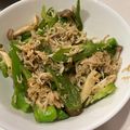 まなみ518's cooksnap of when they made ピーマンとジャコ（しらす）炒め.