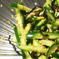 ゆりヘイ's cooksnap of when they made 和えるだけ！きゅうりと塩昆布の和えもの♪.