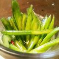 bigflowers's cooksnap of when they made ピリ辛セロリの浅漬け.