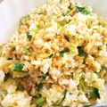 はっぴーふらわー's cooksnap of when they made 簡単で旨い♡ごま香る♪大粒納豆チャーハン.