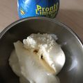 Yokchina's cooksnap of when they made レモン果汁+バニラアイス.