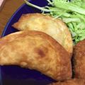 クックJOA8D2☆'s cooksnap of when they made 餃子の皮でおつまみ ポテトチーズ揚げ.