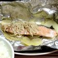 もんす。's cooksnap of when they made ＊鮭のホイル焼き＊㊦はじゃがいも♪.