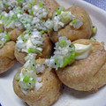 NIKOnico's cooksnap of when they made マヨネギ塩だれのがんも焼き.
