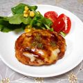 ＠迷子＠'s cooksnap of when they made お豆腐入りふわふわハンバーグ.