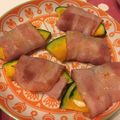 ゆいまーるん's cooksnap of when they made 簡単カボチャのベーコン巻き.