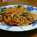 鳥だーいすき's cooksnap of when they made 簡単　焼きそば　マルちゃんで屋台風　.