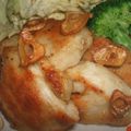 shaanti's cooksnap of when they made 鶏肉のガーリックバター焼き.