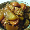 琉梨mama's cooksnap of when they made 手羽元＆大根の韓国風煮物.