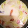 dach705's cooksnap of when they made 白菜たっぷりミルクスープ.