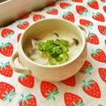 あやちん０８１６'s cooksnap of when they made 白味噌仕立のミルク煮(豆腐＆きのこ).