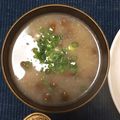 :えり坊's cooksnap of when they made レンコンときのこの味噌汁.