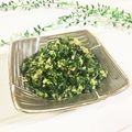 ３匹の大ぶたママ's cooksnap of when they made 大根の葉っぱふりかけ.