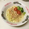 T_star★☆'s cooksnap of when they made ヘルシー豆乳担々麺.