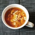 ぽむぽむまりん's cooksnap of when they made 夜中のスープ☆卵・ネギ・椎茸☆優しい味.