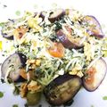 ユーロン's cooksnap of when they made ナスとドライトマトのジェノベーゼパスタ.