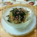 sakuraロゼット's cooksnap of when they made 長いもと炒りしらすの和え物。.