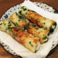 クックRFZ7GL☆'s cooksnap of when they made ちくわとチーズの磯辺焼き.