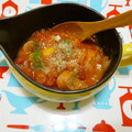夢夢555's cooksnap of when they made トマトチーズ煮込み♪まるごとソーセージ.