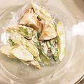 すまとも's cooksnap of when they made ちくわとアスパラの梅マヨサラダ.