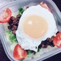 みるくてぃーーー's cooksnap of when they made お弁当に、子供の大好きなタコライス.