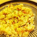マロン625's cooksnap of when they made 炊飯器でカレーピラフ おせちに飽きたら！.