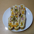 ラリー＆サラ's cooksnap of when they made 南瓜とベーコンの、たまご焼き。.