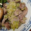 Mie（みぃ）'s cooksnap of when they made 砂肝の塩麹ガーリックバター炒め.
