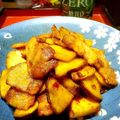 クックＦ8ＪＷ40☆'s cooksnap of when they made 豚バラとさつまいものピリ辛炒め.