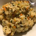 oimoim's cooksnap of when they made 人参ジュースとほうれん草のツナピラフ.