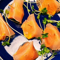 モニュ♪'s cooksnap of when they made 生ハムと柿の前菜♪.