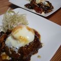 ゴースカ's cooksnap of when they made ニンニク風味の照り焼きハンバーグ.